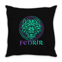 Hot Trend Fenrir Wolf Vargr Viking Norse Mythology Warg Myth Animal Throw Pillow | Artistshot