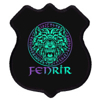 Hot Trend Fenrir Wolf Vargr Viking Norse Mythology Warg Myth Animal Shield Patch | Artistshot