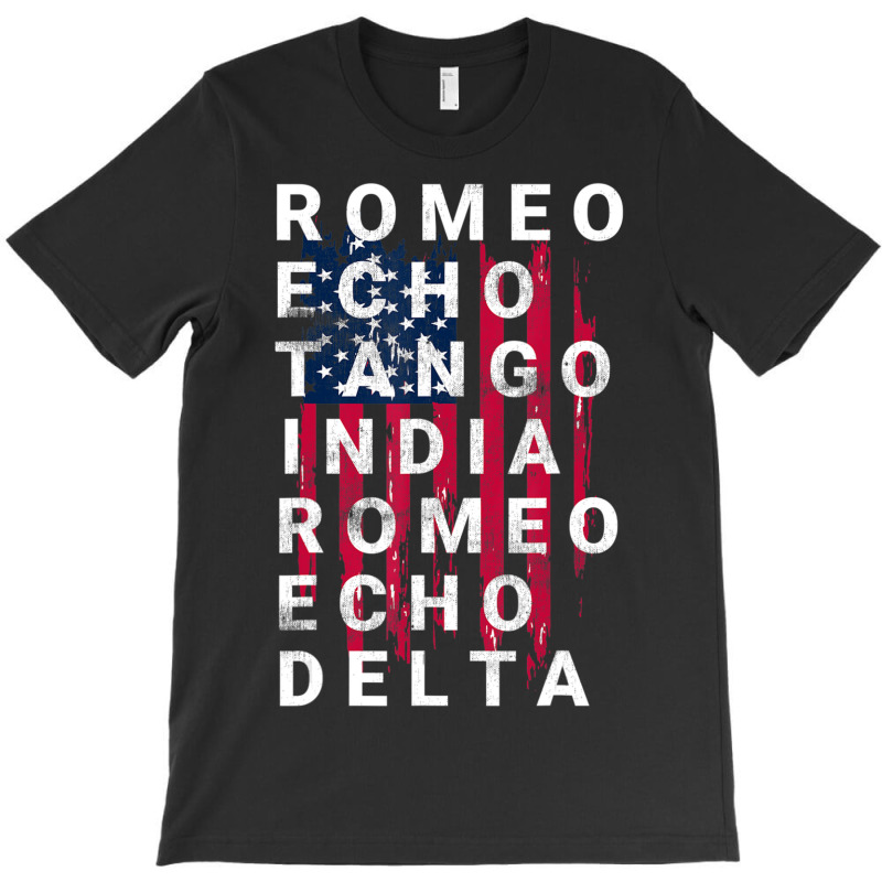 Hot Trend Us Army Retired Phonetic Military Alphabet T-shirt | Artistshot