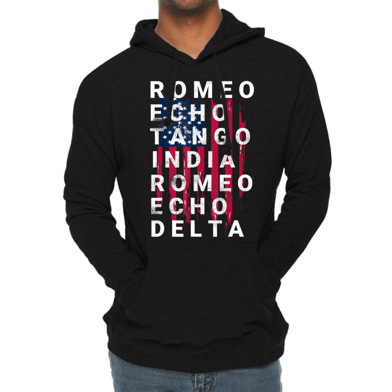 Hot Trend Us Army Retired Phonetic Military Alphabet Lightweight Hoodie | Artistshot