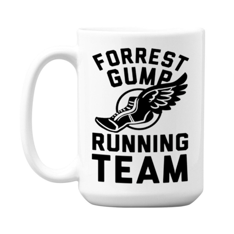 Forrest Gump Running Team 15 Oz Coffee Mug by ROXANZALEZ | Artistshot