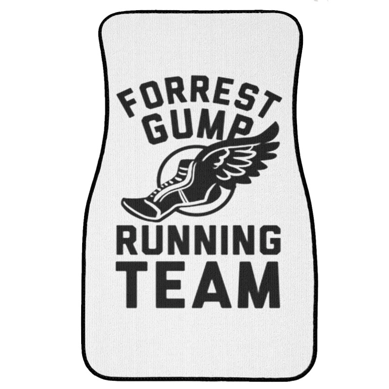 Forrest Gump Running Team Front Car Mat by ROXANZALEZ | Artistshot