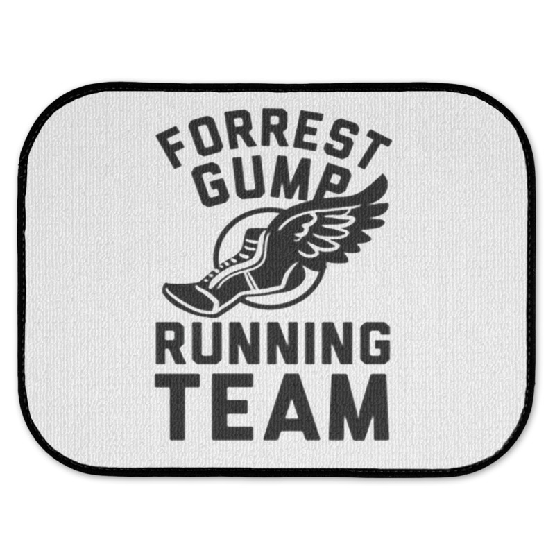 Forrest Gump Running Team Rear Car Mat by ROXANZALEZ | Artistshot