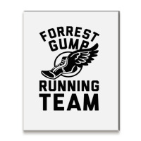 Forrest Gump Running Team Metal Print Vertical | Artistshot