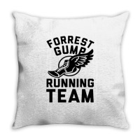 Forrest Gump Running Team Throw Pillow | Artistshot