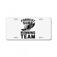 Forrest Gump Running Team License Plate | Artistshot