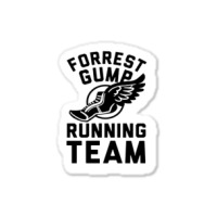 Forrest Gump Running Team Sticker | Artistshot