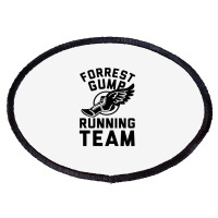 Forrest Gump Running Team Oval Patch | Artistshot