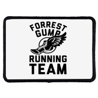 Forrest Gump Running Team Rectangle Patch | Artistshot