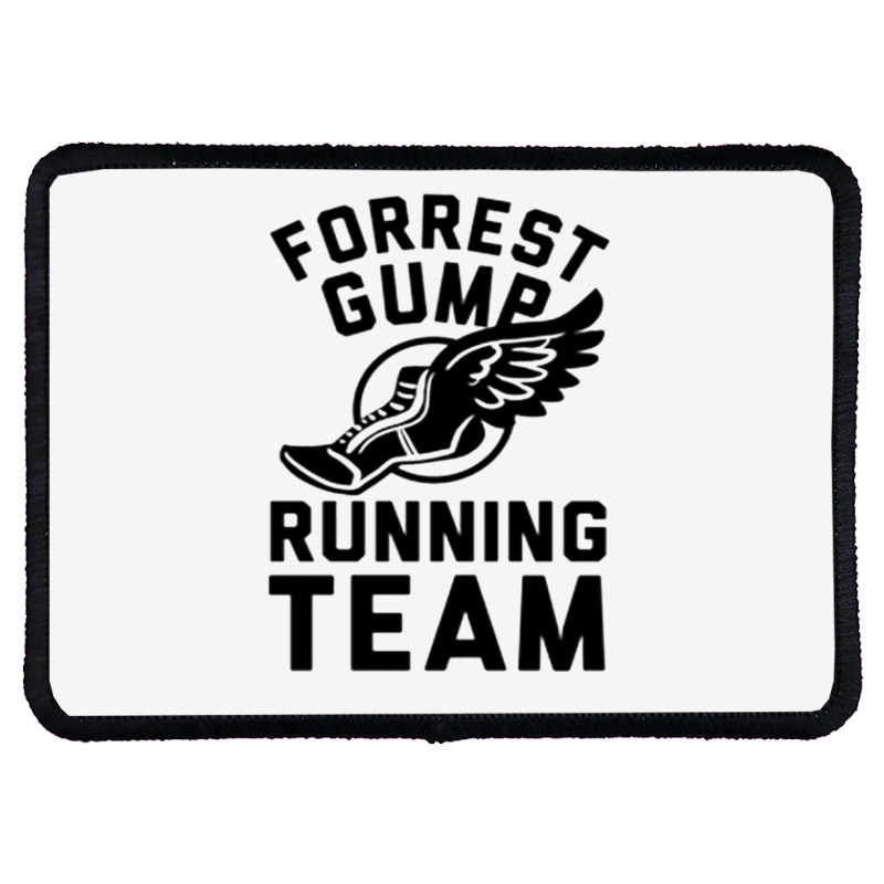 Forrest Gump Running Team Rectangle Patch by ROXANZALEZ | Artistshot