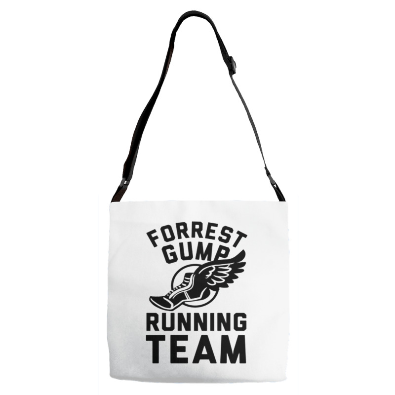 Forrest Gump Running Team Adjustable Strap Totes by ROXANZALEZ | Artistshot