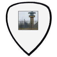 Trump Prison Tower Raglan Baseball Tee Shield S Patch | Artistshot