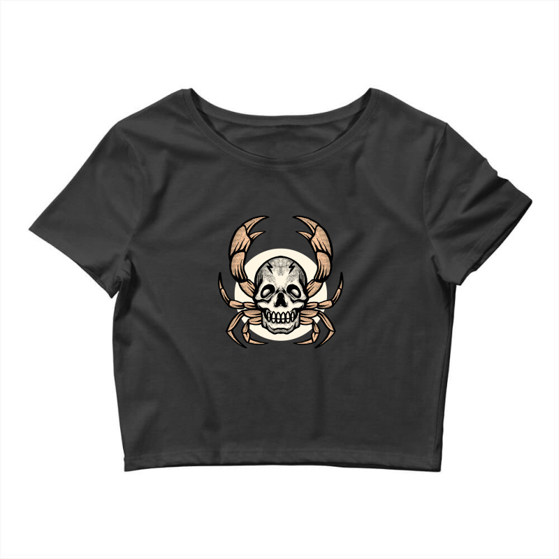 Skull Crab Crop Top | Artistshot