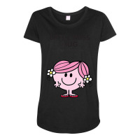 Limited Edition Mr. Men Little Miss Hug Maternity Scoop Neck T-shirt | Artistshot