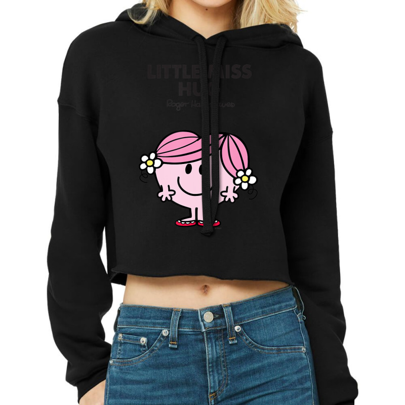 Limited Edition Mr. Men Little Miss Hug Cropped Hoodie by Milne Charlton | Artistshot