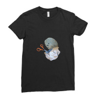 Rock Paper Scissors Ladies Fitted T-shirt | Artistshot