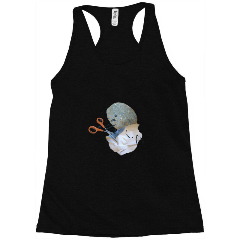 Rock Paper Scissors Racerback Tank by AUSTINEMATTEIS | Artistshot