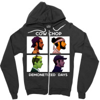 Cow Chop Demonetized Days Zipper Hoodie | Artistshot