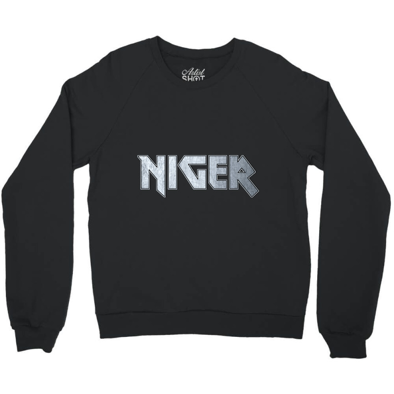 Hot Trend Heavy Metal Niger Crewneck Sweatshirt by Ledford Leslie | Artistshot