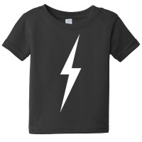 Simple Lightning Bolt In White Premium T Shirt Baby Tee | Artistshot