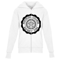 Colllege Wartburg Youth Zipper Hoodie | Artistshot