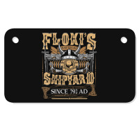 Limited Edition Flokis Shipyard Kattegat Since 793 Ad Norse Mythology Motorcycle License Plate | Artistshot