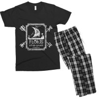 Hot Trend Flokis Shipyard Kattegat Viking Ship And Sword Men's T-shirt Pajama Set | Artistshot