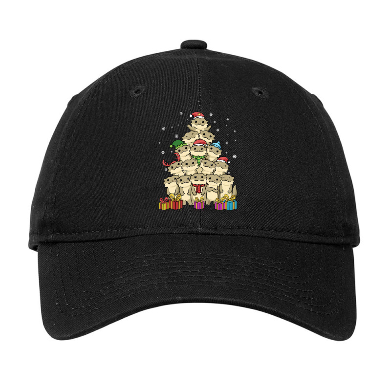 Bearded Dragon Christmas Tree Adjustable Cap by blackeyestyx | Artistshot