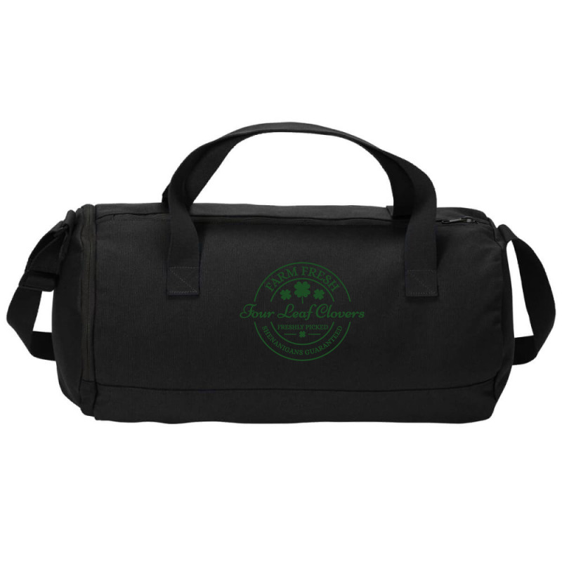 Good Omen Four Leaf Clover Duffel Bag | Artistshot