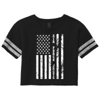 Trending Usaf Jrotc Air Force Junior Rotc W Us Flag Scorecard Crop Tee | Artistshot