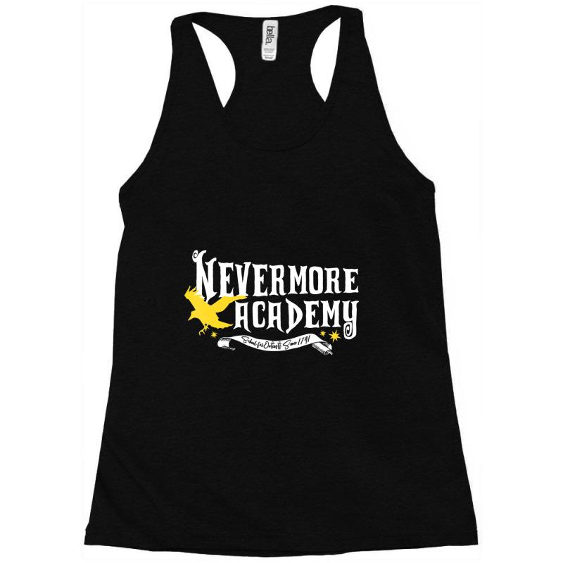 Hot Trend Nevermore Academy Wednesday Racerback Tank by Sierra Dennis | Artistshot