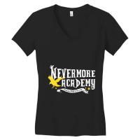 Hot Trend Nevermore Academy Wednesday Women's V-neck T-shirt | Artistshot