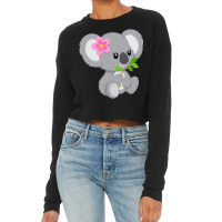 Funny-koala-baby Cropped Sweater | Artistshot