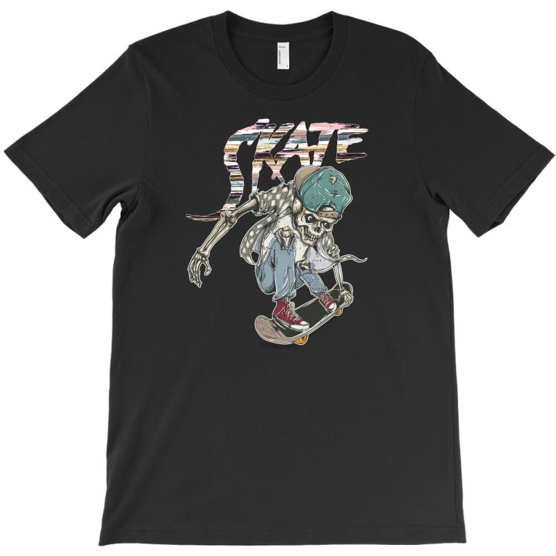 Skate Skull T-shirt | Artistshot