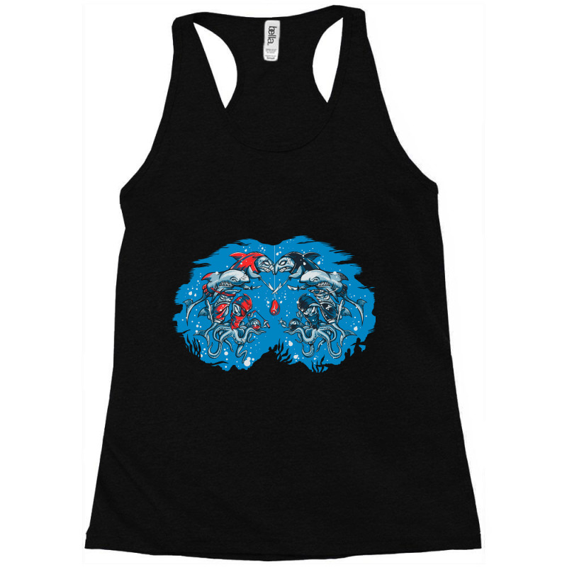 Surf Wars! Racerback Tank by AUSTINEMATTEIS | Artistshot