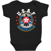 Limited Edition Usaf Thunderbirds Air Force Uniform Airforce Baby Bodysuit | Artistshot