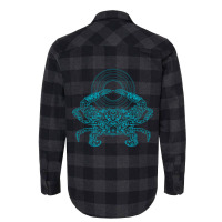 Crustacean Groove Flannel Shirt | Artistshot