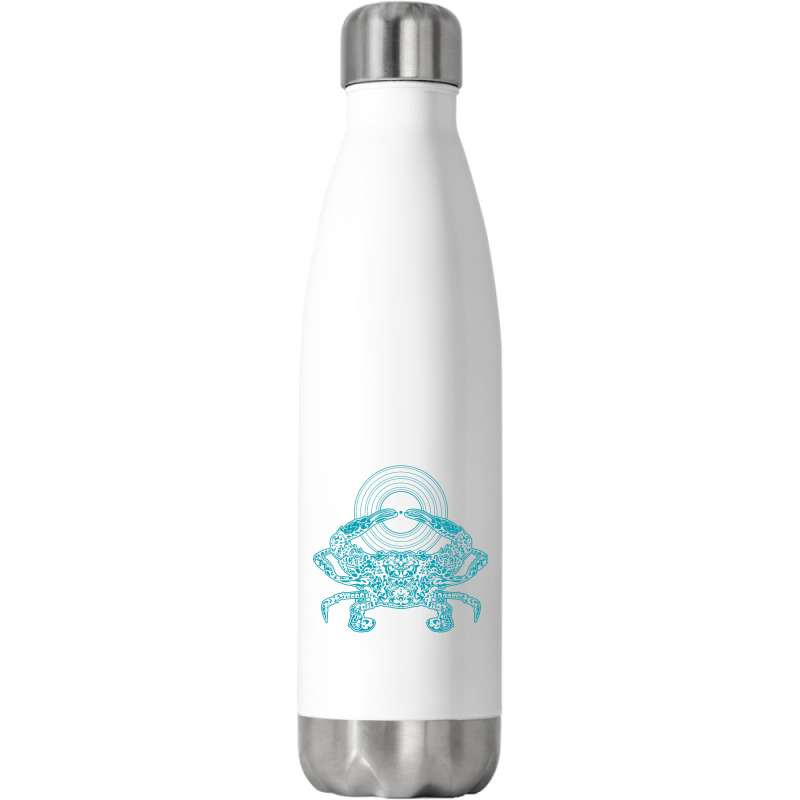 Crustacean Groove Stainless Steel Water Bottle | Artistshot