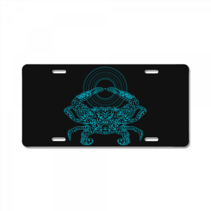 Crustacean Groove License Plate | Artistshot