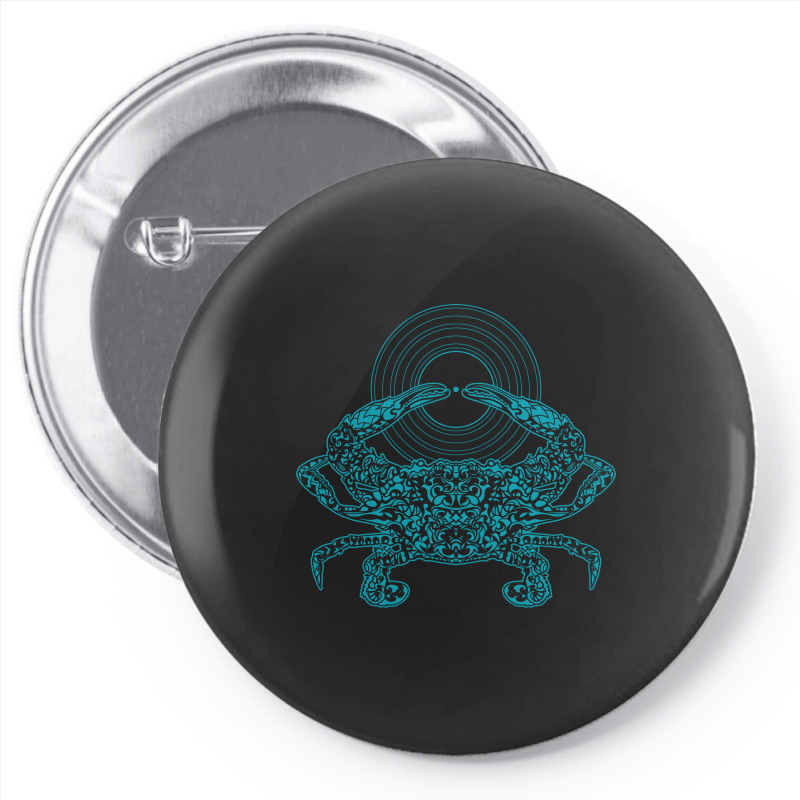 Crustacean Groove Pin-back Button | Artistshot