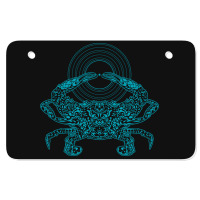 Crustacean Groove Atv License Plate | Artistshot