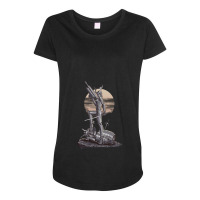 Sexy Ninja Robot Maternity Scoop Neck T-shirt | Artistshot