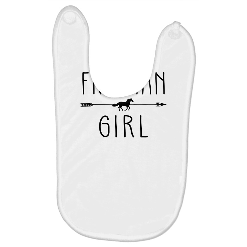 Friesian Horse Girl  Gifts Horses Lover Riding Racing Baby Bibs | Artistshot