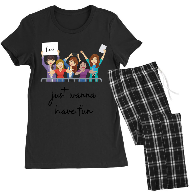 Limited Edition Wanna Have Fun Women's Pajamas Set by webberkyla | Artistshot