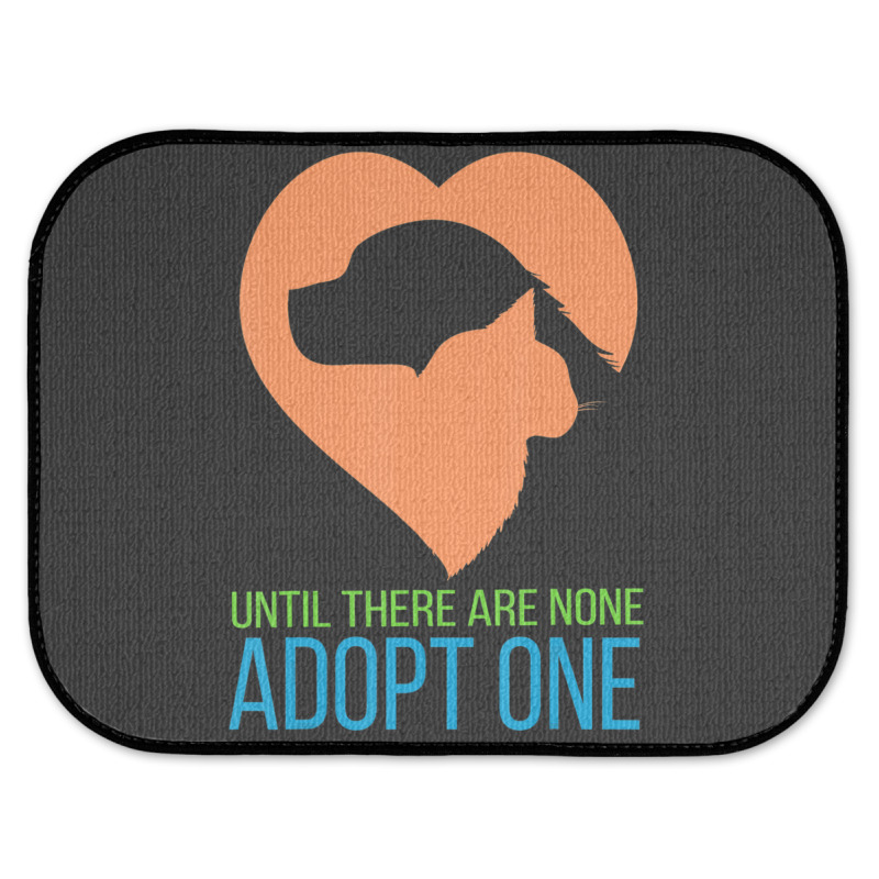 Limited Edition Until There Are None Adopt One Rear Car Mat | Artistshot