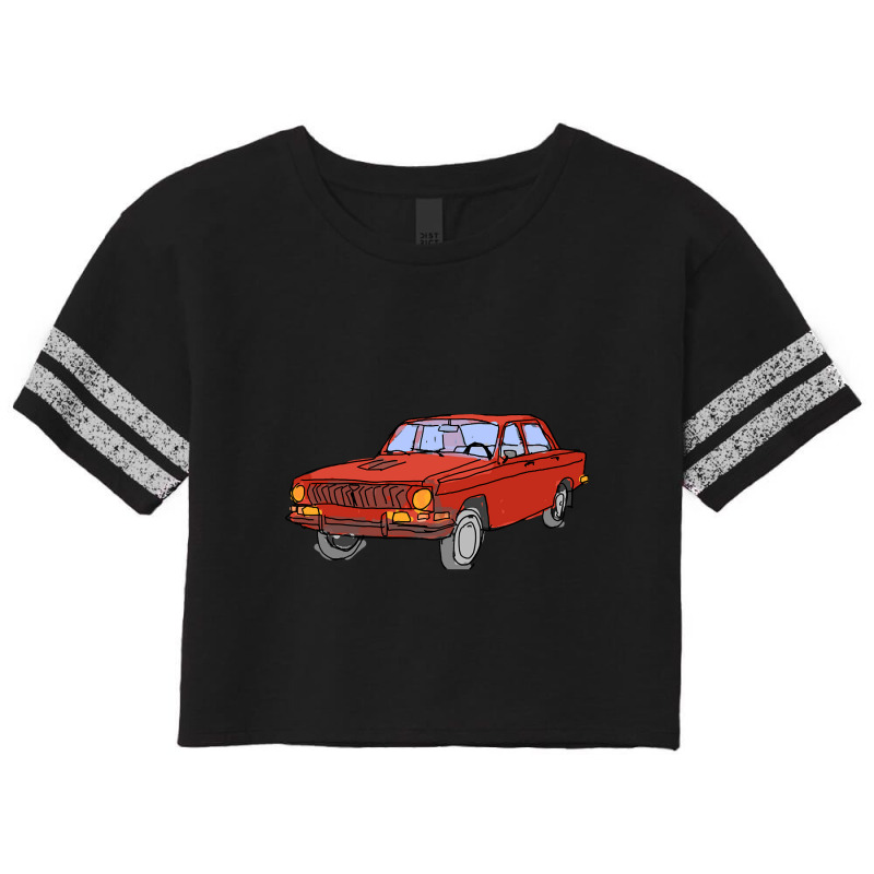 Limited Edition Ussr Cars Scorecard Crop Tee by Box Bingham | Artistshot