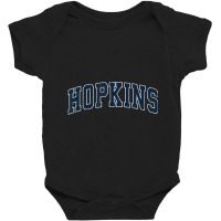 Trending Hopkins Minnesota Mn Vintage Sports Navy Baby Bodysuit | Artistshot