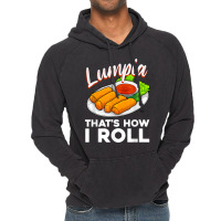 Cool Lumpia For Men Women Filipino Spring Rolls Asian Food T Shirt Vintage Hoodie | Artistshot