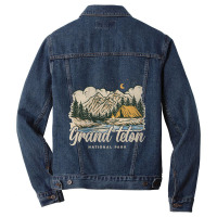 Trending Grand Teton National Park Men Denim Jacket | Artistshot