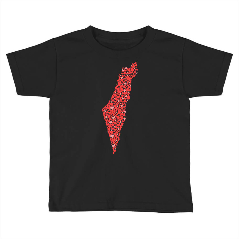 Limited Edition Israel Map Love Toddler T-shirt | Artistshot